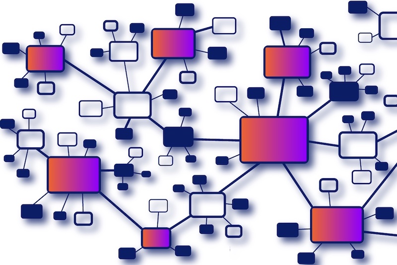 interlinked nodes